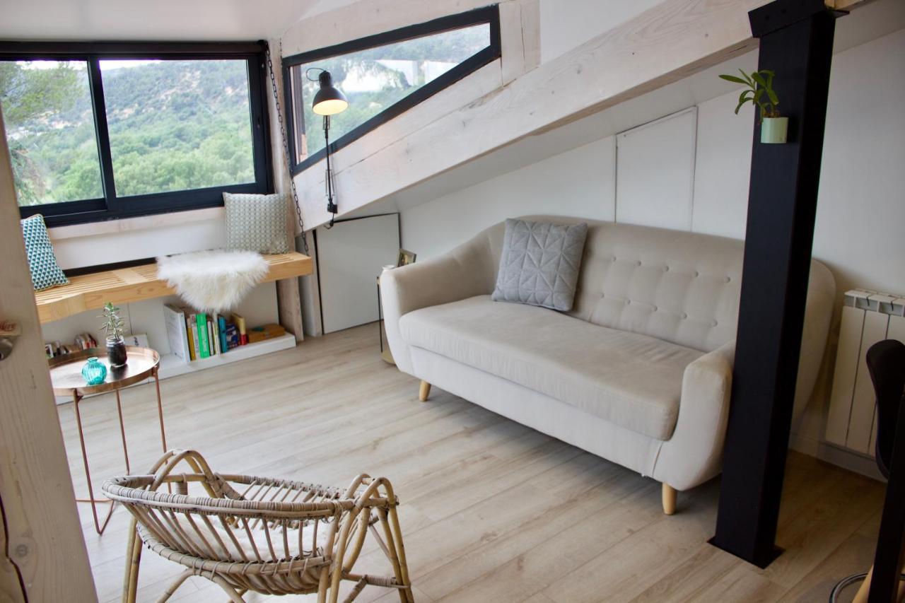 Appartement Sur Les Toits, Tres Jolie Vue Provence グレウー・レ・バン エクステリア 写真