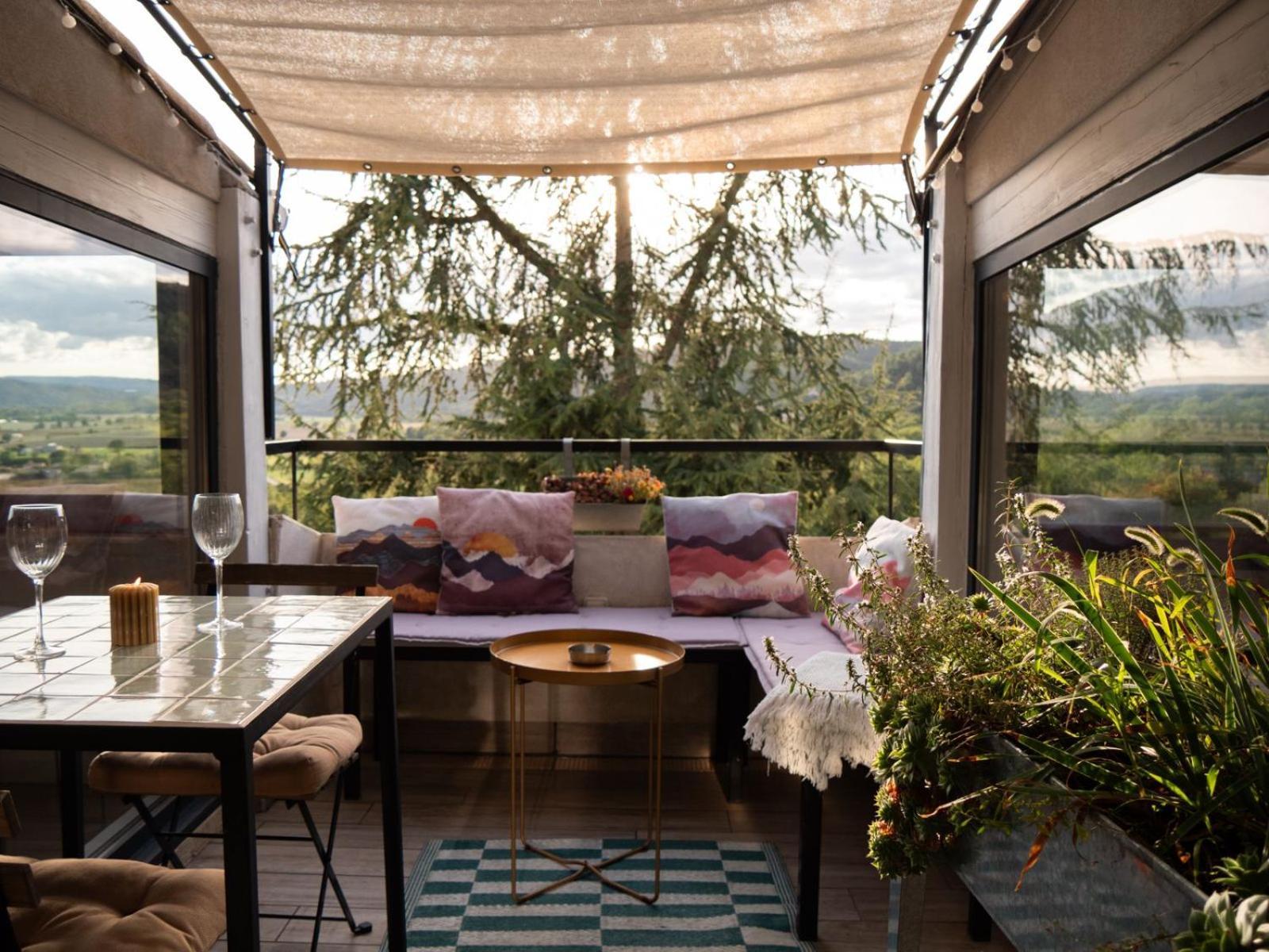 Appartement Sur Les Toits, Tres Jolie Vue Provence グレウー・レ・バン エクステリア 写真